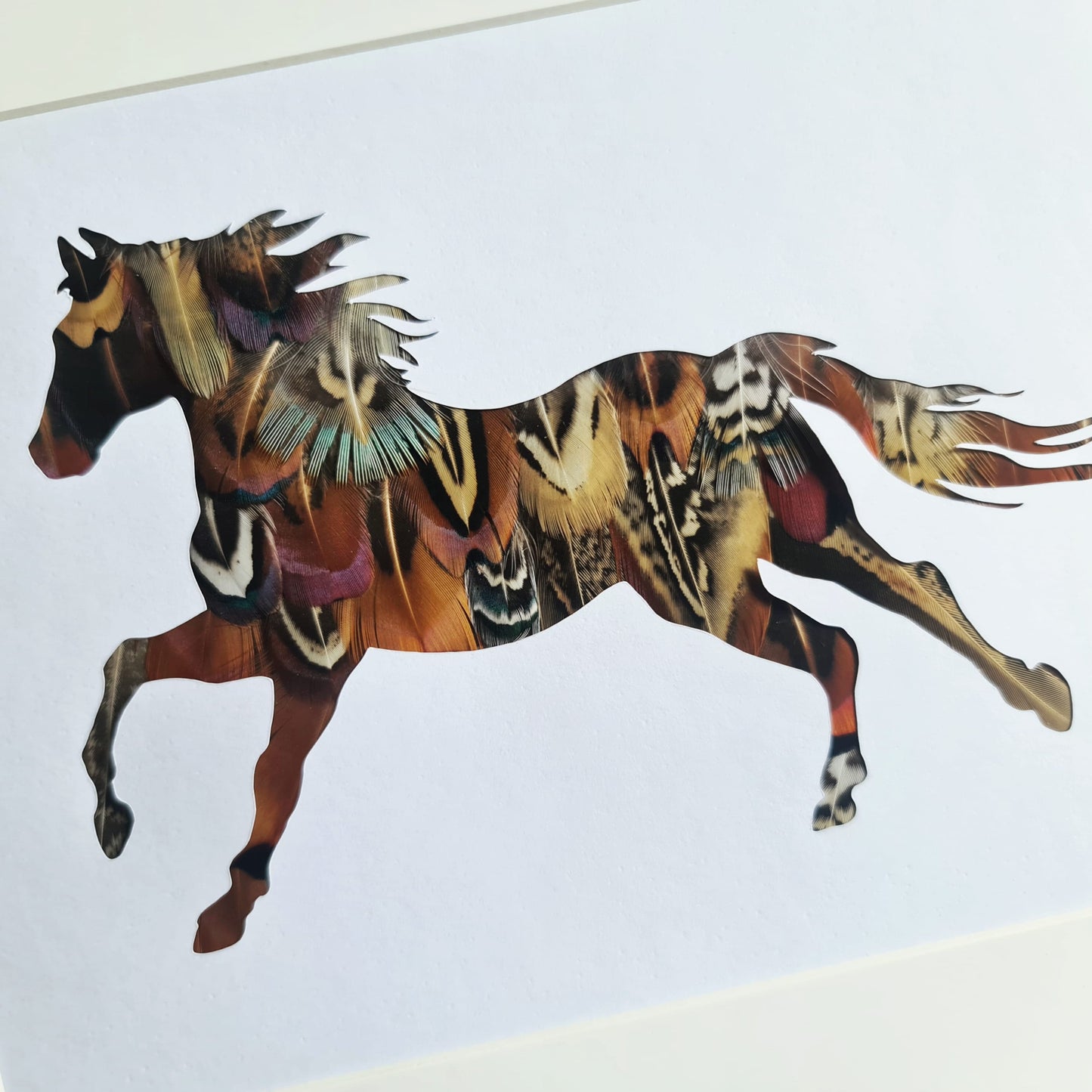 Cantering Horse Silhouette