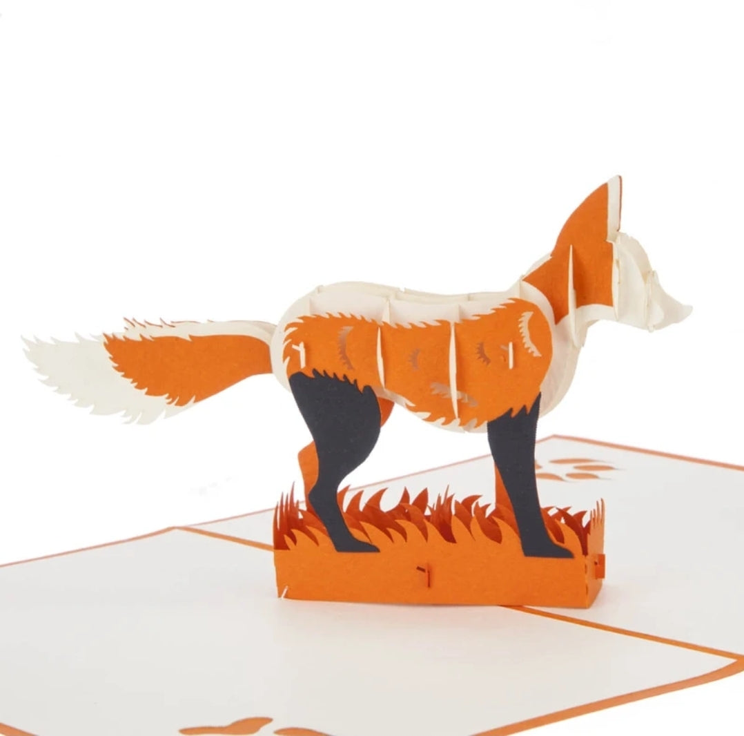 Fox Pop Up Card