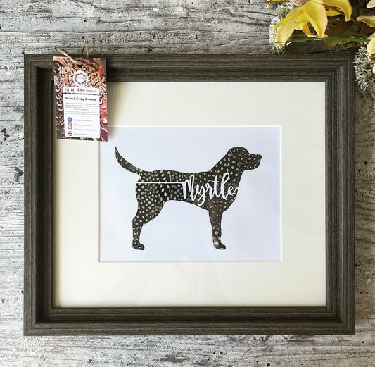 Personalised Dog with Name