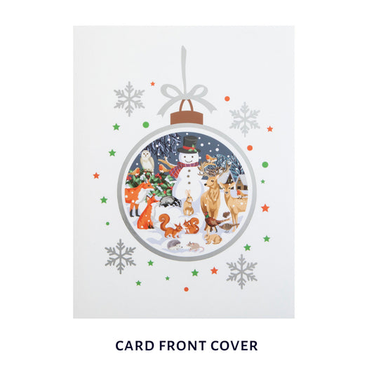 Winter Woodland Christmas Pop Up Card